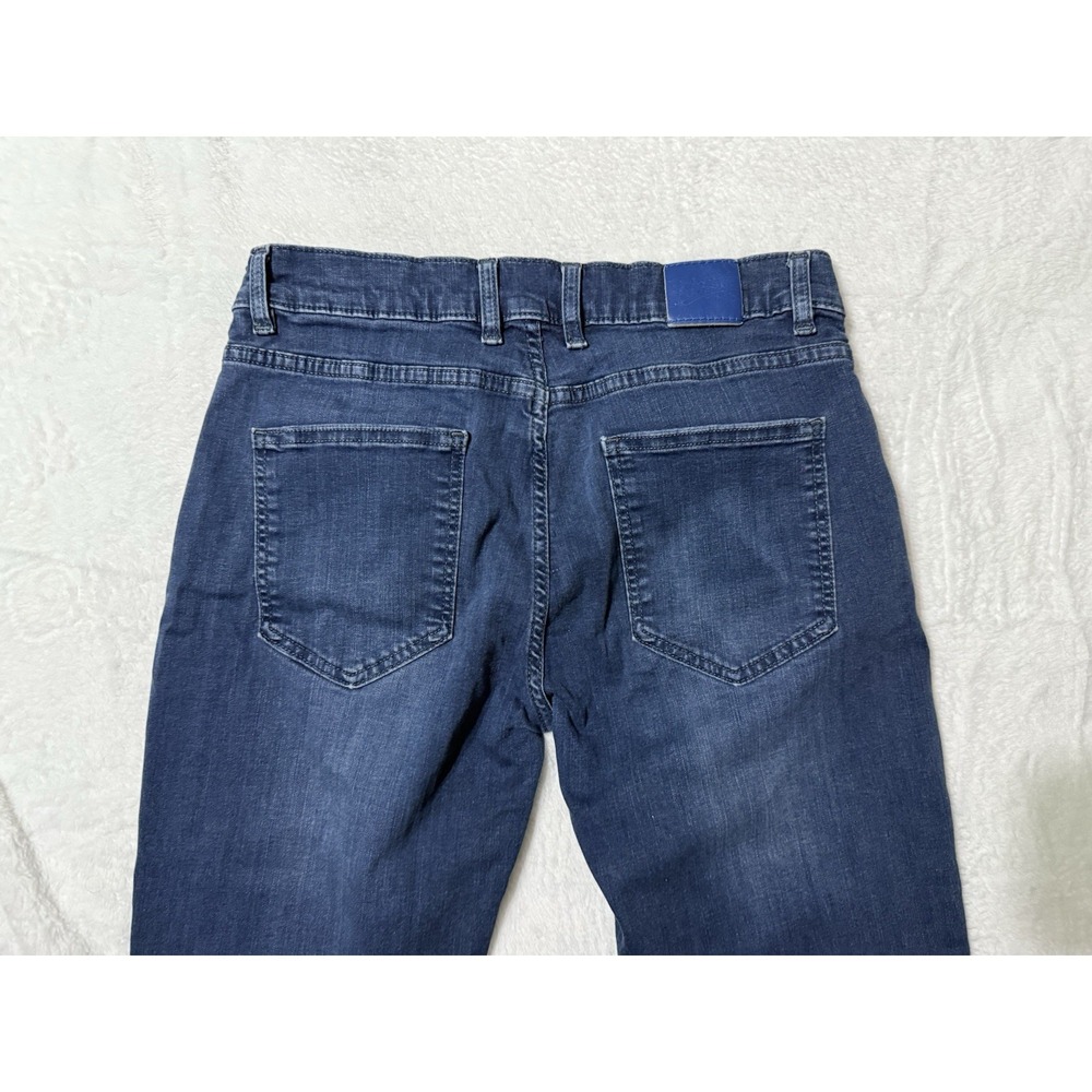Mugsy Fultons Jeans Mens 30x29‎ Blue Slim Straight Stretch Denim - Picture 8 of 9